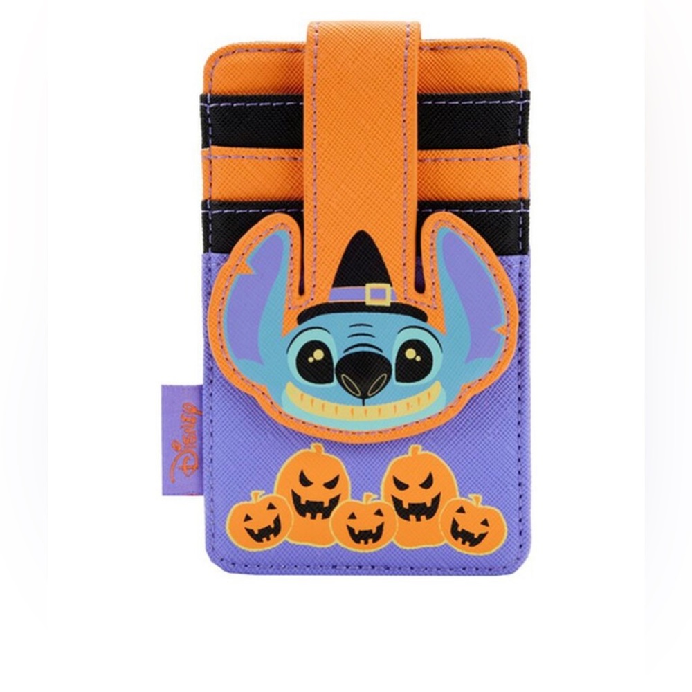 Disney Lilo and Stitch Glow Halloween Card Holder Loungefly